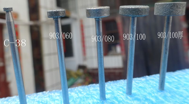 厂家供应牙科技工材料绿胶轮带柄抛光胶片厂用